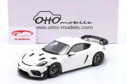 Porsche 718 Cayman GT4 RS Clubsport Plain Body Edition weiß 1:18 OttOmobile