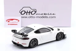 Porsche 718 Cayman GT4 RS Clubsport Plain Body Edition weiß 1:18 OttOmobile