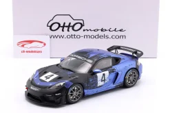 Porsche 718 Cayman GT4 RS CS #4 Baujahr 2021 blau / schwarz 1:18 OttOmobile
