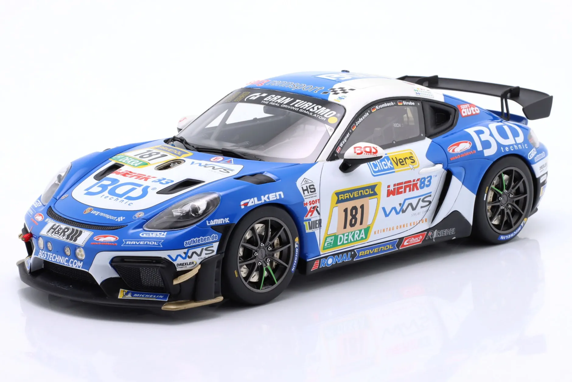 Porsche 718 Cayman GT4 RS CS #181 24h Nürburgring 2024 Sorg Rennsport 1:18 OttOmobile