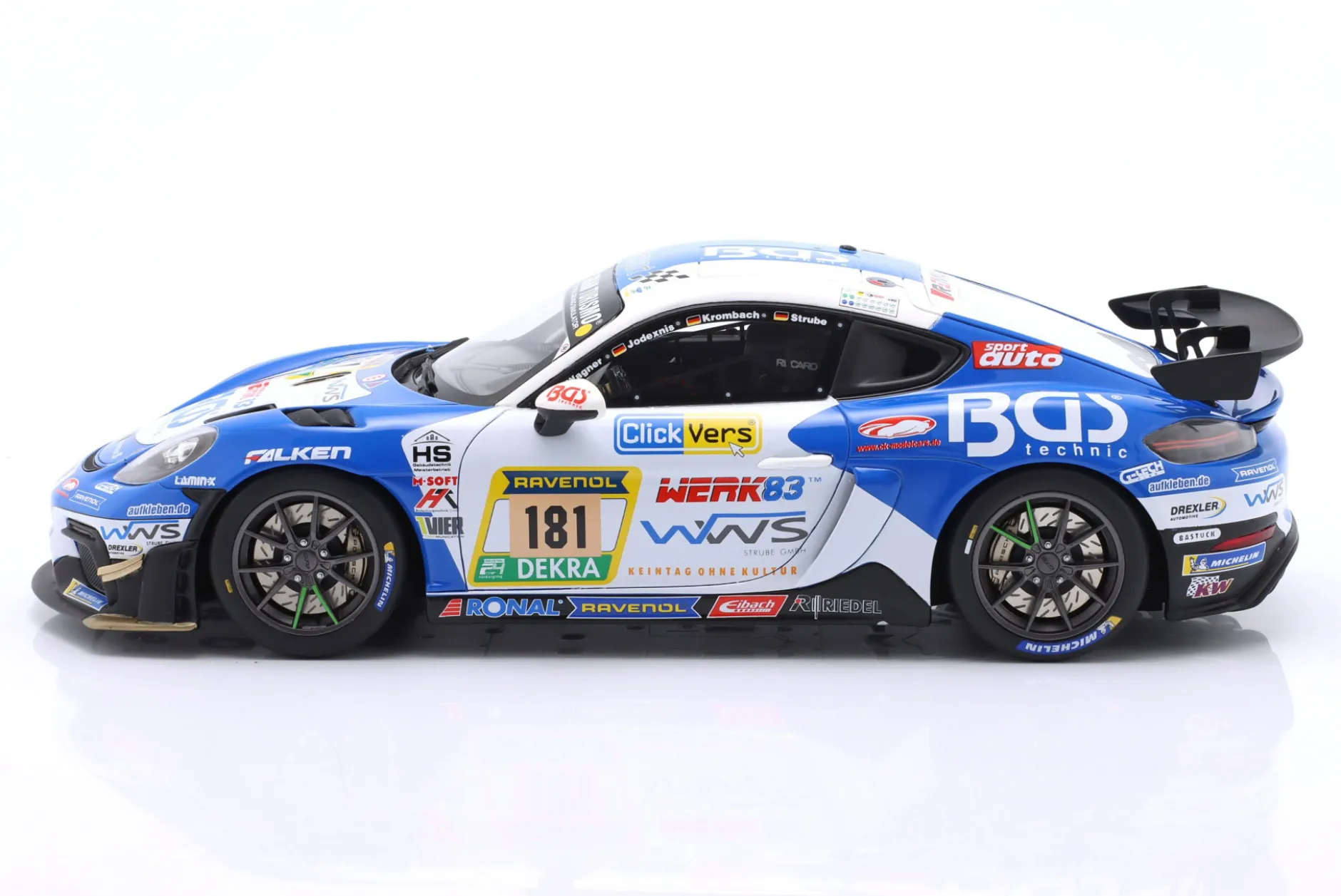 Porsche 718 Cayman GT4 RS CS #181 24h Nürburgring 2024 Sorg Rennsport 1:18 OttOmobile
