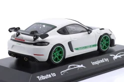 Porsche 718 (982) Cayman GT4 RS Tribute to RS 2.7 weiß / grün 1:43 Minichamps