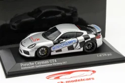 Porsche Cayman GT4 Sondermodell Spielwarenmesse Nürnberg 2017 1:43 Minichamps