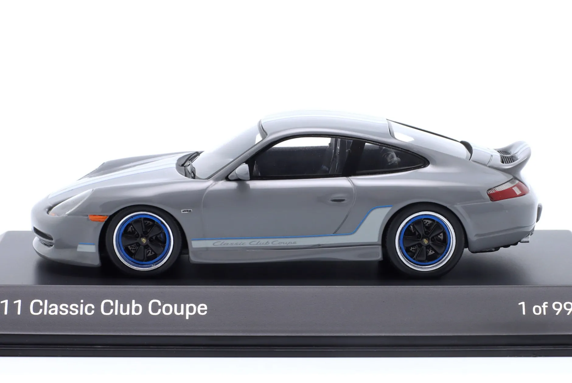 Porsche 911 (996) Classic Club Coupe 2022 sportgrau metallic 1:43 Spark