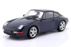 Porsche 911 (993) Coupe Baujahr 1993 irisblau metallic 1:18 Minichamps