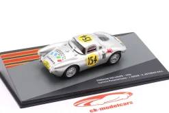 Porsche 550 Coupe #154 Carrera Panamericana 1953 Juhan, Hall 1:43 Altaya