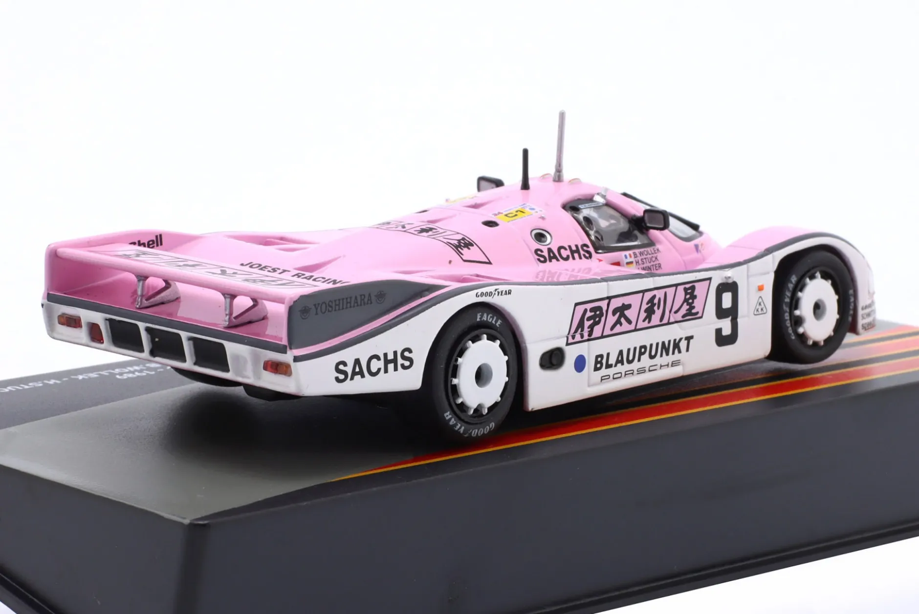Porsche 962C #9 3rd 24h LeMans 1989 Stuck, Wollek 1:43 Altaya