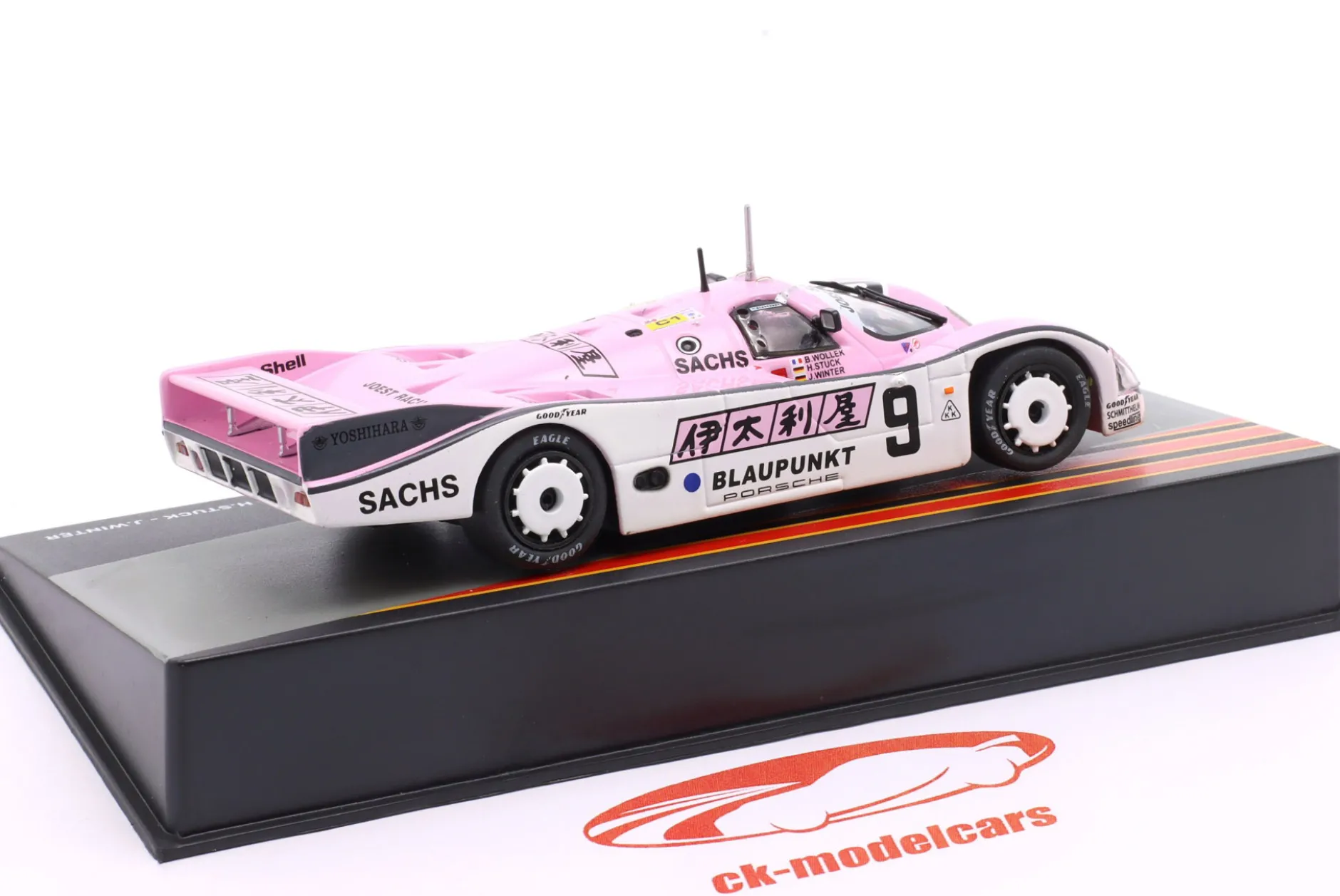 Porsche 962C #9 3rd 24h LeMans 1989 Stuck, Wollek 1:43 Altaya