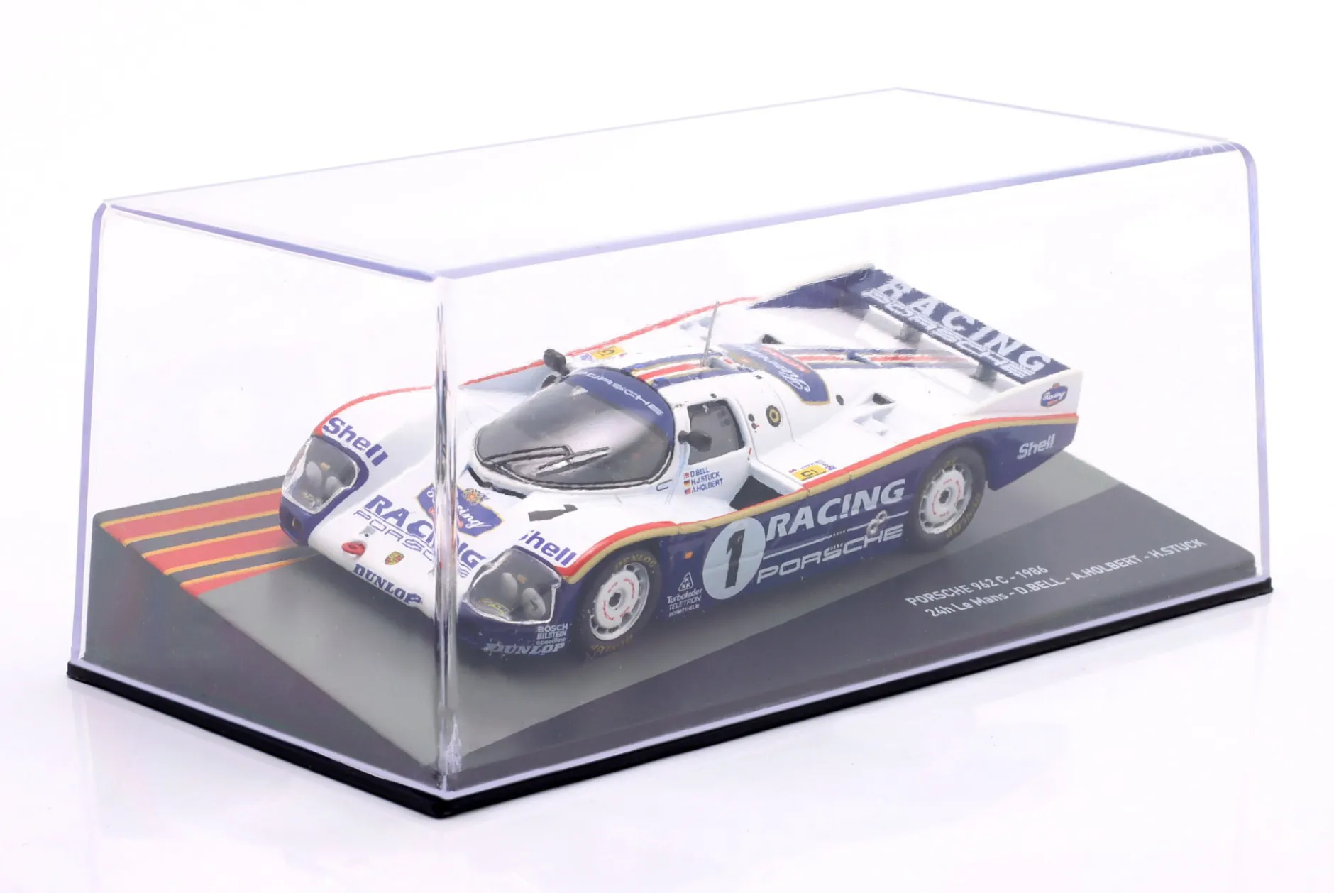 Porsche 962 C #1 Sieger 24h LeMans 1986 Stuck, Bell, Holbert 1:43 Altaya