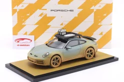 Porsche 911 (992) Dakar AHEAD shadegreen 1:18 Spark