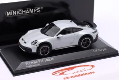 Porsche 911 Dakar Baujahr 2022 Eisgraumetallic 1:43 Minichamps
