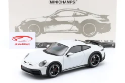 Porsche 911 (992) Dakar Baujahr 2022 grau metallic 1:18 Minichamps
