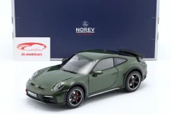 Porsche 911 (992) Dakar Baujahr 2023 oakgrün metallic 1:18 Norev