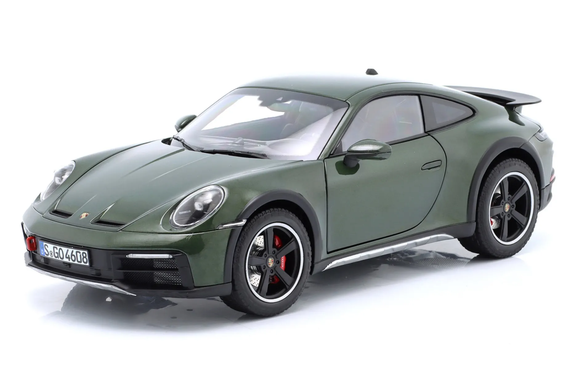 Porsche 911 (992) Dakar Baujahr 2023 oakgrün metallic 1:18 Norev