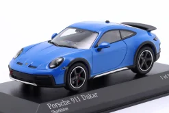 Porsche 911 (992) Dakar Baujahr 2022 sharkblue 1:43 Minichamps