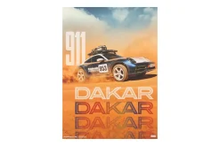 Porsche 911 Dakar Poster Set (3x 50x70 cm)
