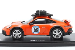Porsche 911 (992) Dakar RED58 Special 1:18 Spark