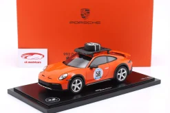 Porsche 911 (992) Dakar RED58 Special 1:18 Spark