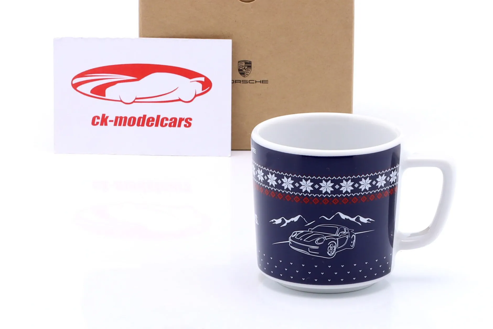 Porsche Espressotasse Sammlertasse Nr. 2 / Weihnachtsedition