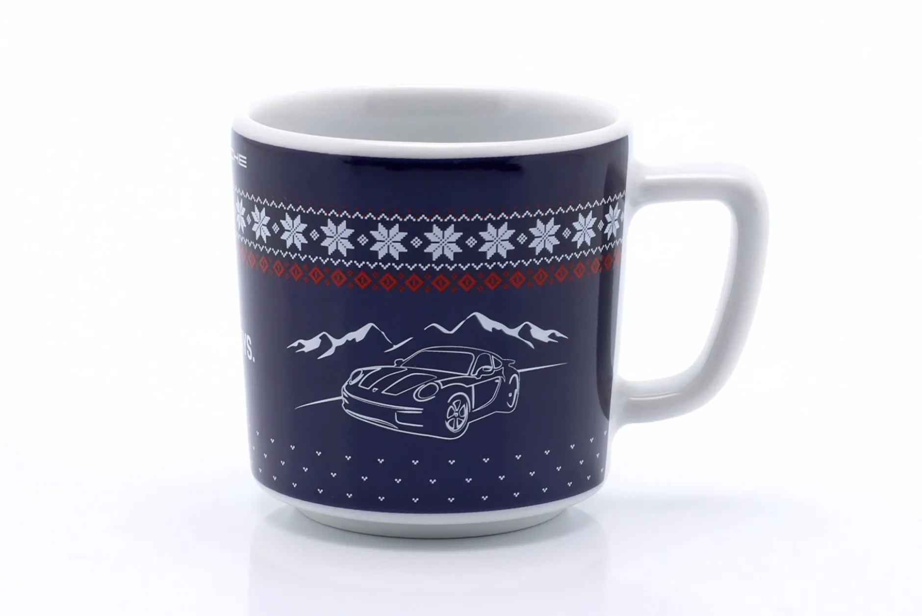 Porsche Espressotasse Sammlertasse Nr. 2 / Weihnachtsedition