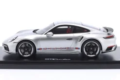 Porsche 911 First Turbo Sonderwunsch Remastered (992) silber 1:18 Spark