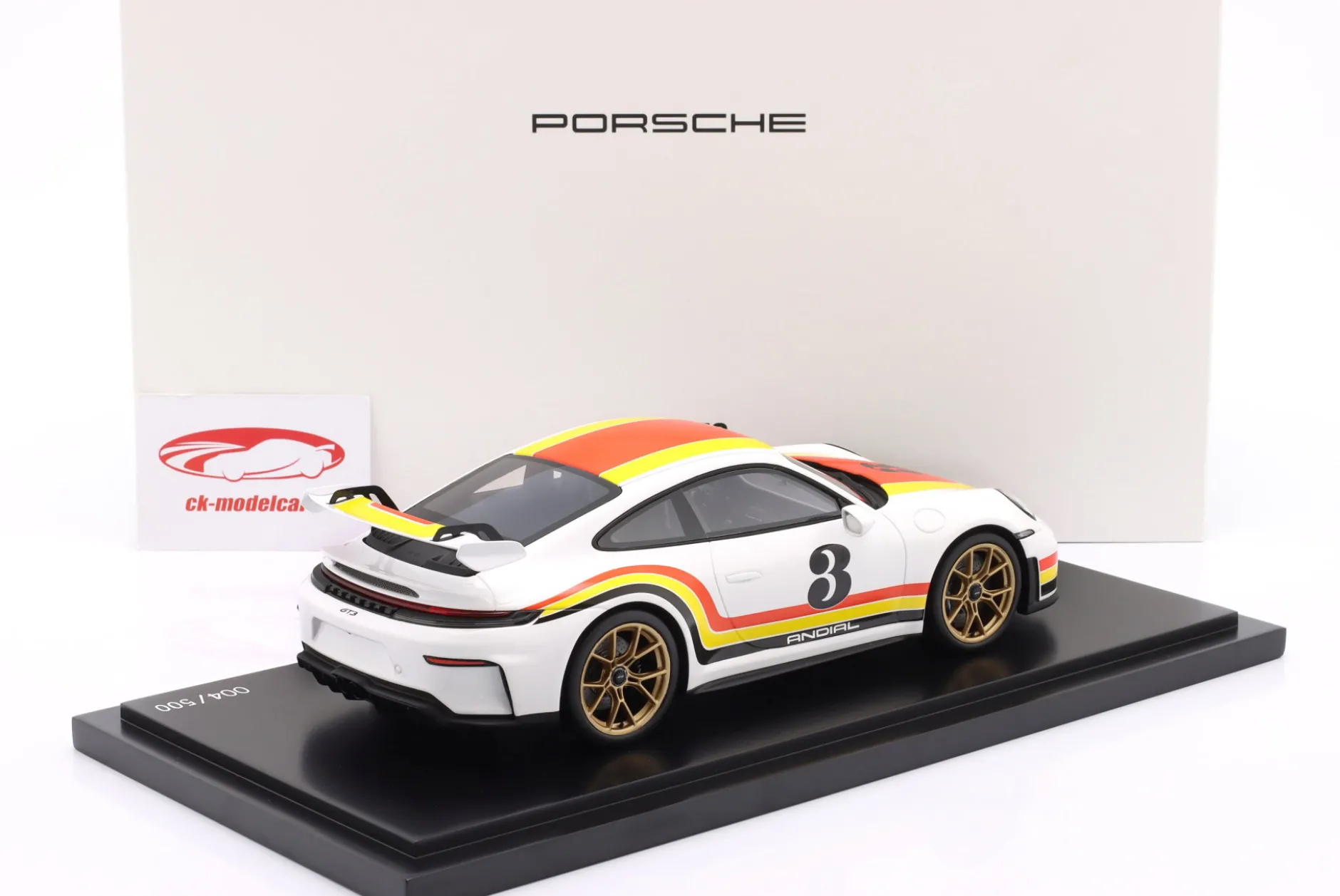 Porsche 911 (992.2) GT3 #3 Andial Design 1:18 Spark