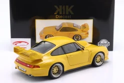 Porsche 911 (993) GT2 Baujahr 1996 gelb / BBS Felgen 1:12 KK-Scale