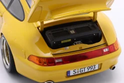 Porsche 911 (993) GT2 Baujahr 1996 gelb / BBS Felgen 1:12 KK-Scale