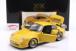 Porsche 911 (993) GT2 Baujahr 1996 gelb / BBS Felgen 1:12 KK-Scale