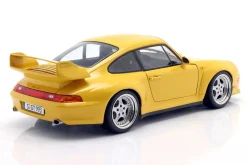 Porsche 911 (993) GT2 Baujahr 1996 gelb / Speedline Felgen 1:12 KK-Scale