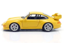 Porsche 911 (993) GT2 Baujahr 1996 gelb / Speedline Felgen 1:12 KK-Scale