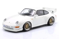 Porsche 911 (993) GT2 Baujahr 1996 Grand Prix weiß / BBS Reifen 1:18 KK-Scale