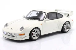 Porsche 911 (993) GT2 Baujahr 1996 Grand Prix weiß / Speedline Felgen 1:18 KK-Scale
