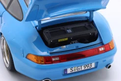 Porsche 911 (993) GT2 Baujahr 1996 hellblau / BBS Felgen 1:12 KK-Scale