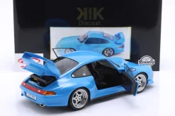 Porsche 911 (993) GT2 Baujahr 1996 hellblau / Speedline Felgen 1:12 KK-Scale