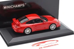 Porsche 911 (997) GT3 Baujahr 2006 indischrot 1:43 Minichamps