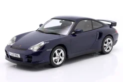 Porsche 911 (996) GT2 Baujahr 2001 lapisblau metallic 1:18 KK-Scale