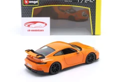 Porsche 911 (992) GT3 Baujahr 2021 lavaorange 1:24 Bburago