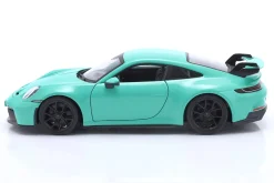 Porsche 911 (992) GT3 Baujahr 2021 mintgrün 1:24 Bburago