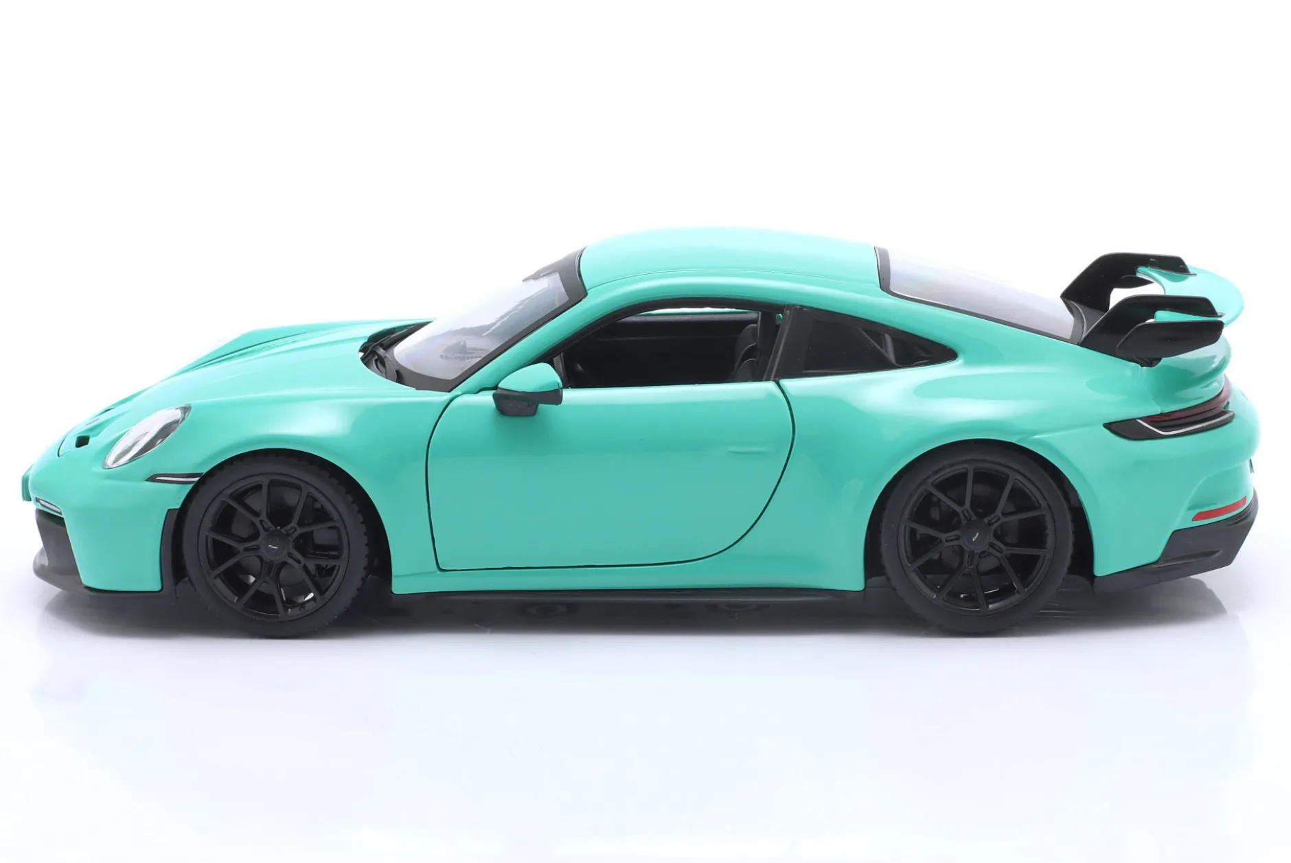 Porsche 911 (992) GT3 Baujahr 2021 mintgrün 1:24 Bburago