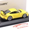 Porsche 911 (992) GT3 Baujahr 2020 racinggelb / silberne Felgen 1:43 Minichamps