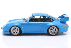 Porsche 911 (993) GT2 Baujahr 1996 Riviera blau / Speedline Felgen 1:18 KK-Scale