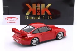 Porsche 911 (993) GT2 Baujahr 1996 rot / Speedline Felgen 1:18 KK-Scale
