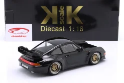 Porsche 911 (993) GT2 Baujahr 1996 schwarz / BBS Felgen 1:18 KK-Scale