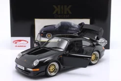 Porsche 911 (993) GT2 Baujahr 1996 schwarz / BBS Felgen 1:12 KK-Scale