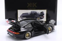 Porsche 911 (993) GT2 Baujahr 1996 schwarz / BBS Felgen 1:12 KK-Scale