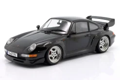 Porsche 911 (993) GT2 Baujahr 1996 schwarz / Speedline Felgen 1:18 KK-Scale