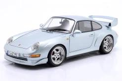 Porsche 911 (993) GT2 Baujahr 1996 silber / Speedline Felgen 1:12 KK-Scale
