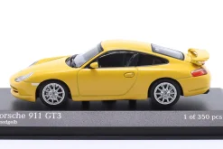 Porsche 911 GT3 Baujahr 1999 speedgelb 1:43 Minichamps