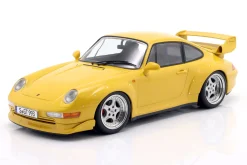 Porsche 911 (993) GT2 Baujahr 1996 speedgelb / Speedline Felgen 1:18 KK-Scale